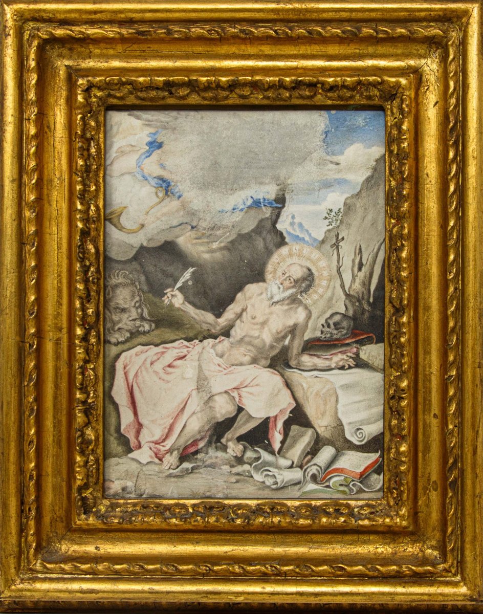 17th Century, Saint Jerome In The Desert
