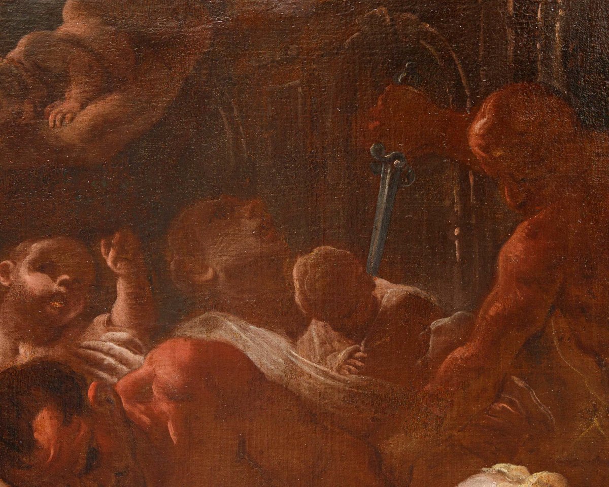 Carlo Preda (Milan, 1651/52 env. - 1729), Le massacre des innocents-photo-1