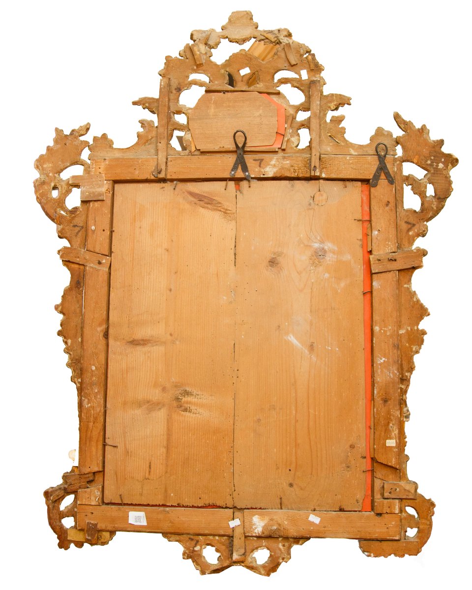 Vénétie, XVIIIe siècle, Miroir-photo-2
