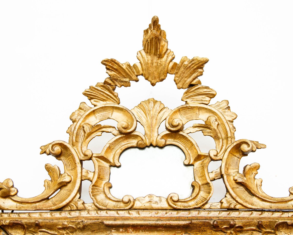 Vénétie, XVIIIe siècle, Miroir-photo-3