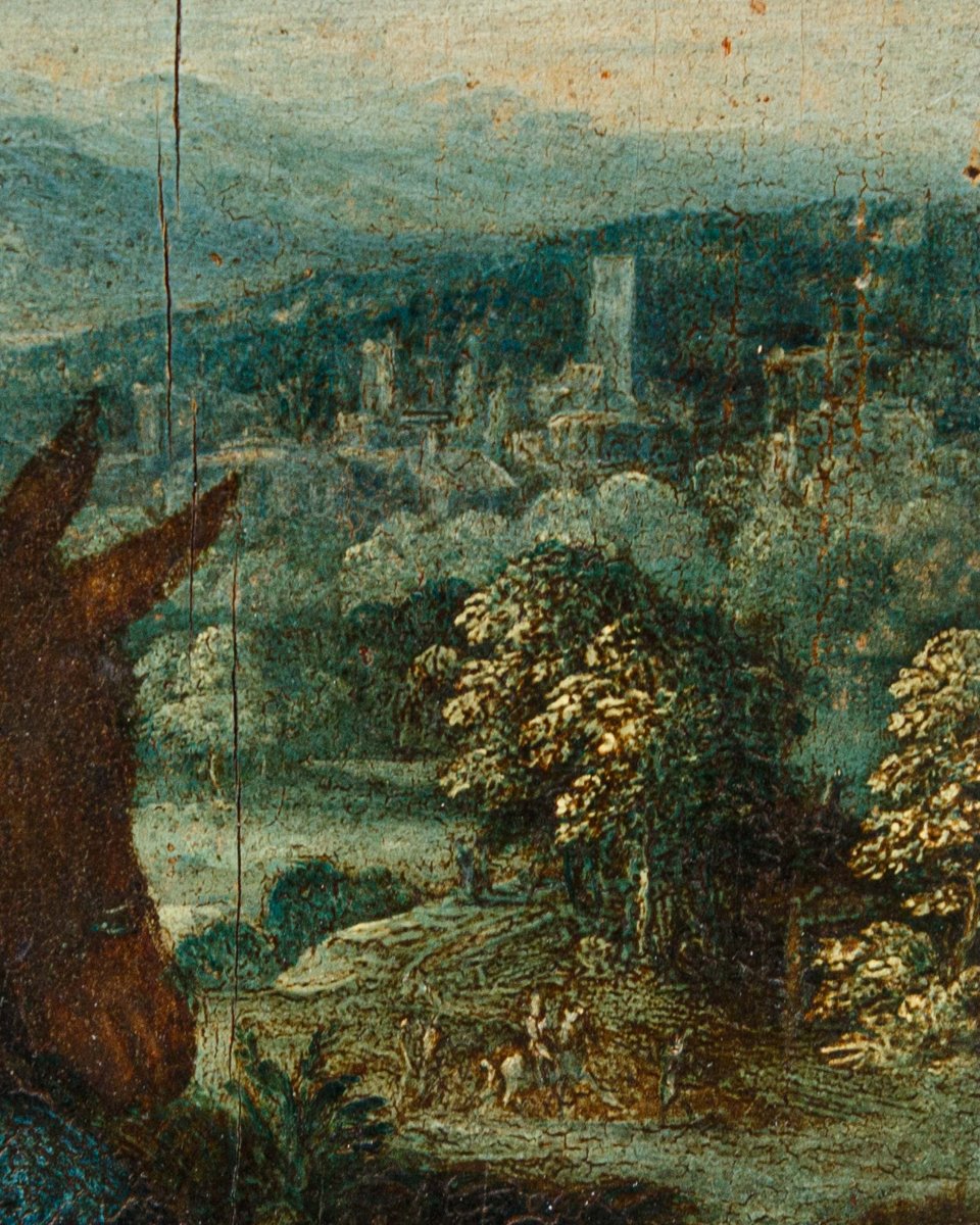Christoph Schwarz (ingolstadt, 1548 – Munich, 1592), Rest On The Flight Into Egypt-photo-4