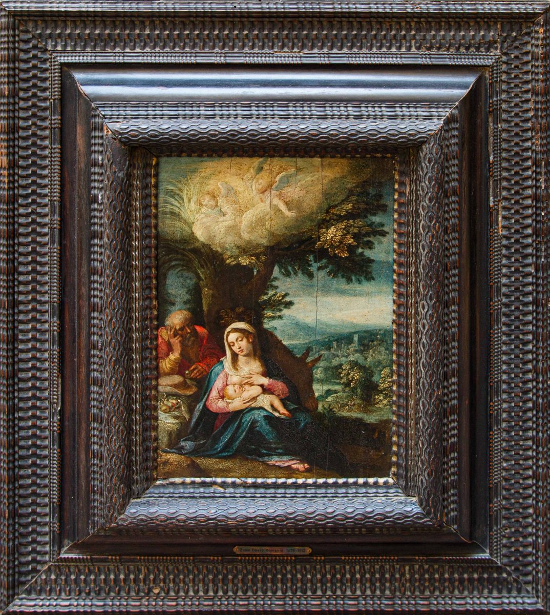 Christoph Schwarz (ingolstadt, 1548 – Munich, 1592), Rest On The Flight Into Egypt