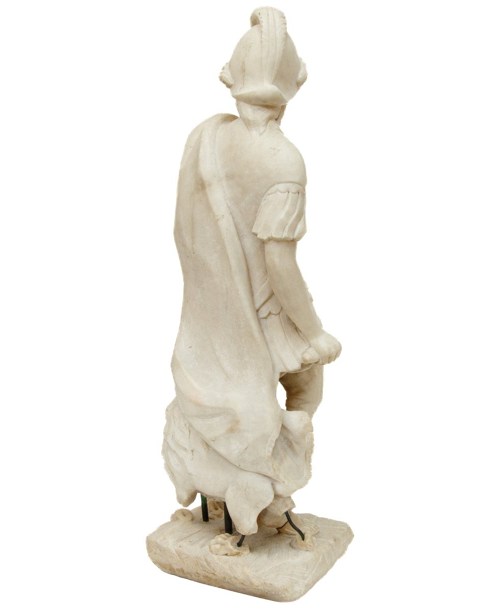 XVIe siècle, Figure en armure avec le lion -photo-3