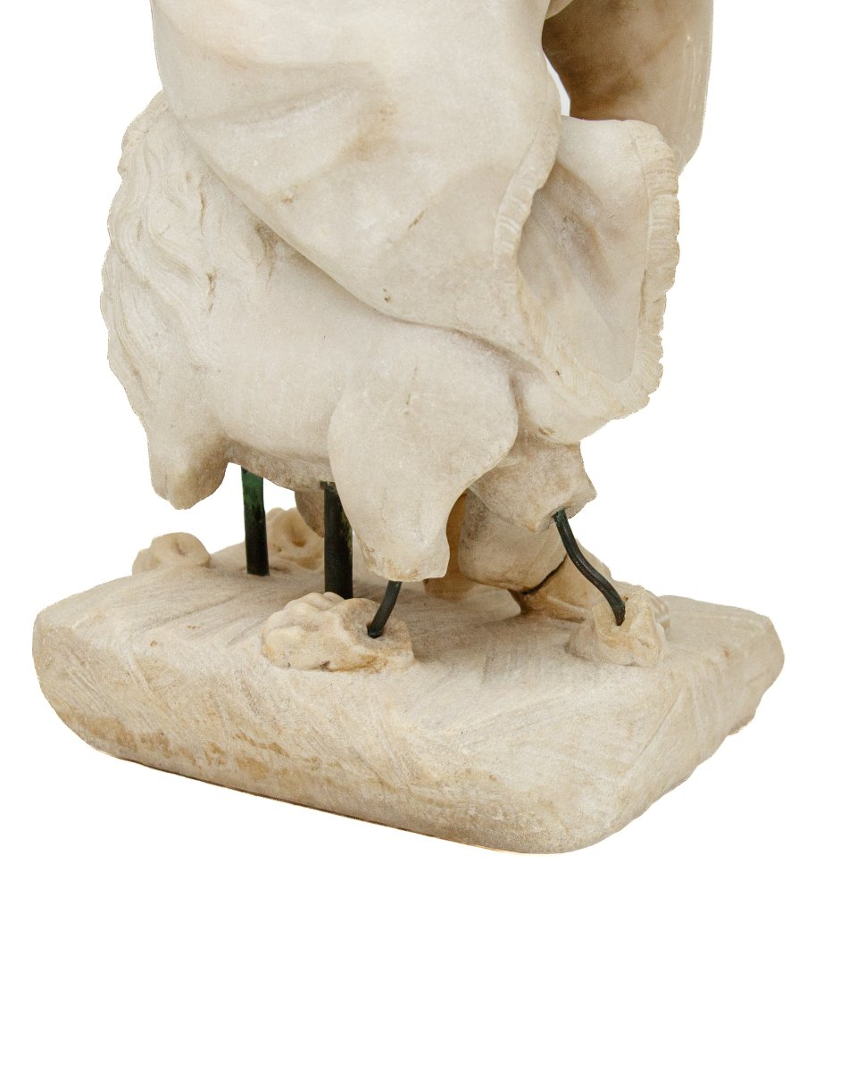 XVIe siècle, Figure en armure avec le lion -photo-4