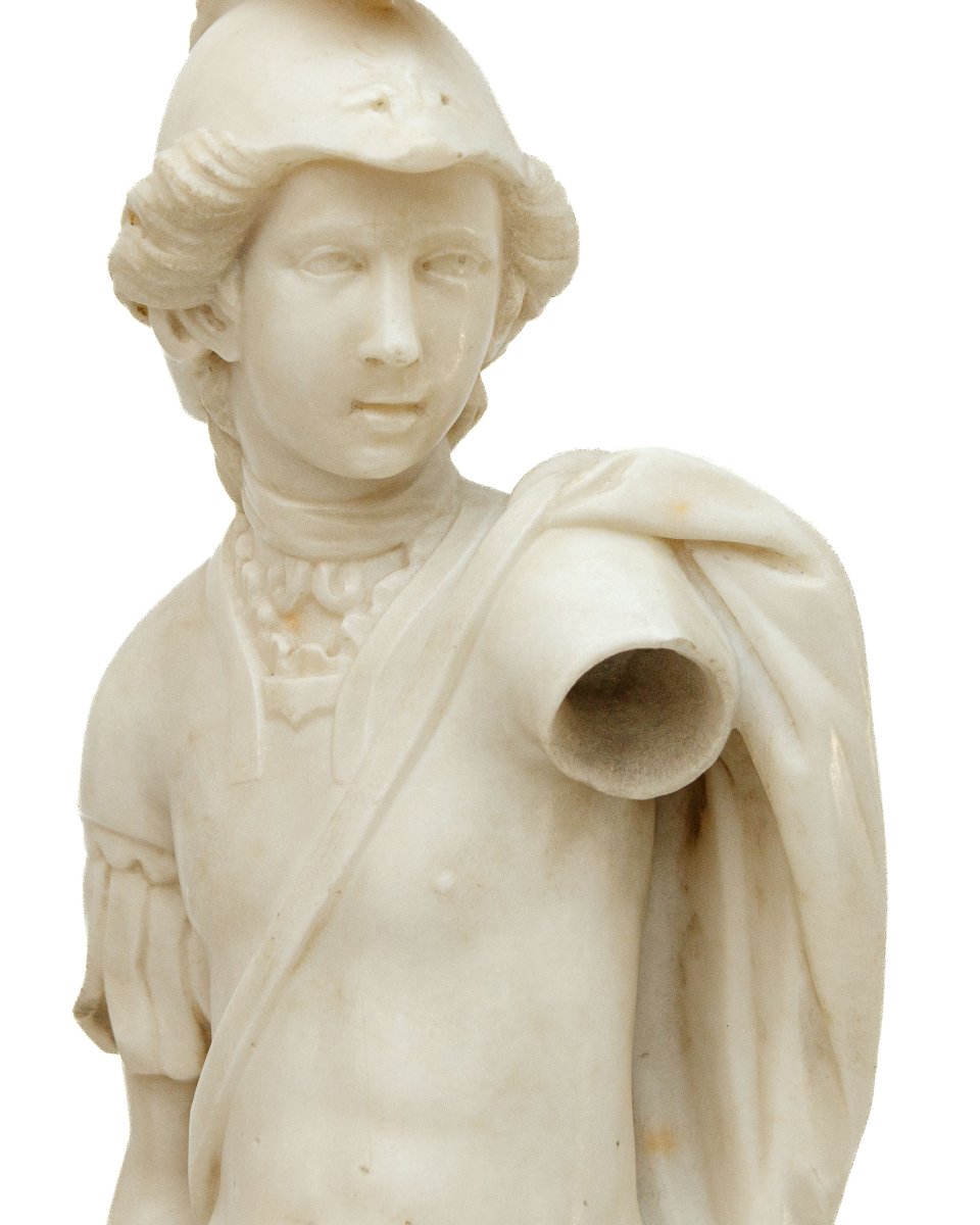 XVIe siècle, Figure en armure avec le lion -photo-5