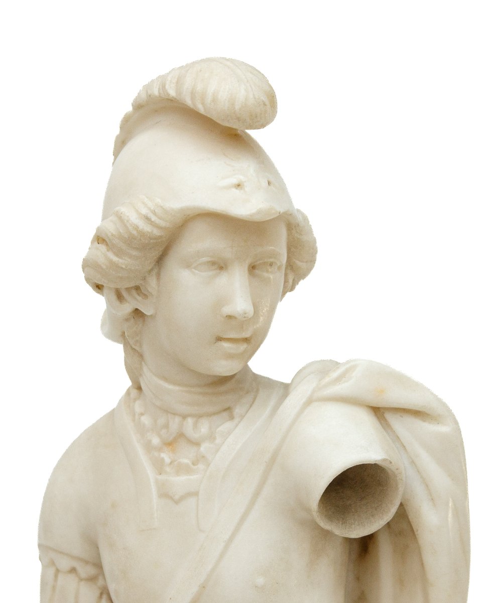 XVIe siècle, Figure en armure avec le lion -photo-6