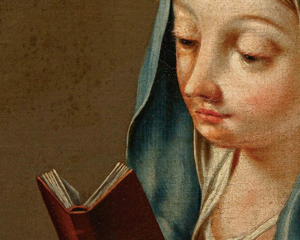Workshop Of Giovanni Battista Pittoni (venice, 1687–1767), *madonna Reading*-photo-1
