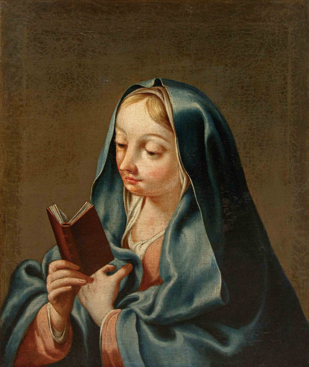 Workshop Of Giovanni Battista Pittoni (venice, 1687–1767), *madonna Reading*