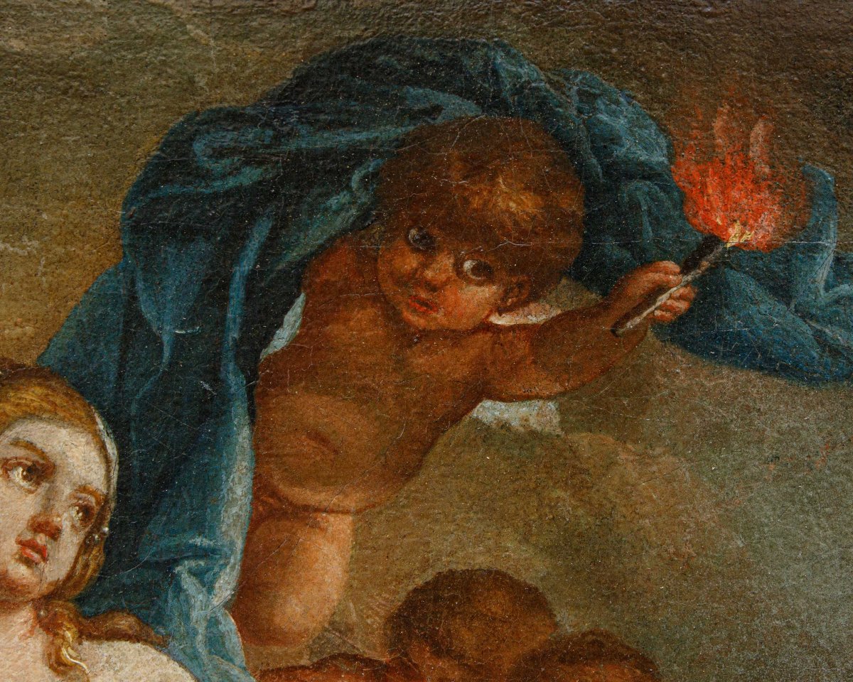 XVIIIe siècle, Vénus et putti-photo-2