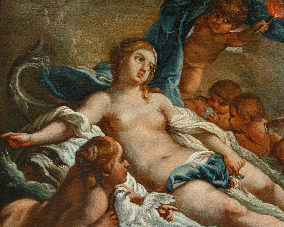 XVIIIe siècle, Vénus et putti-photo-6