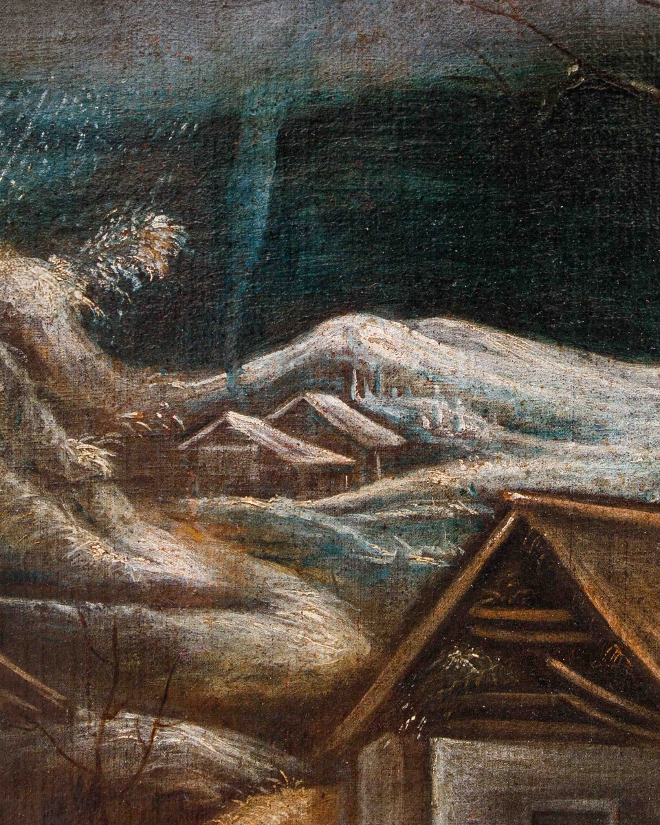 Domaine de Leandro Bassano (1557 - 1622), Allégorie de l’hiver-photo-1