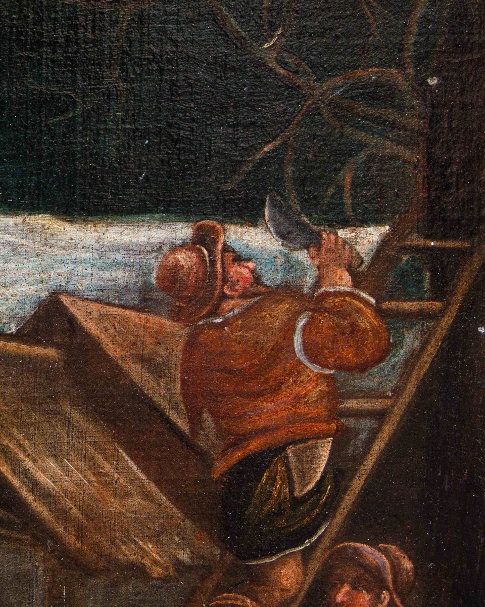 Domaine de Leandro Bassano (1557 - 1622), Allégorie de l’hiver-photo-7