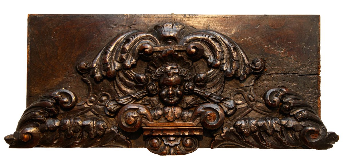 Flanders, 17th Century, Panel Above A Doorway