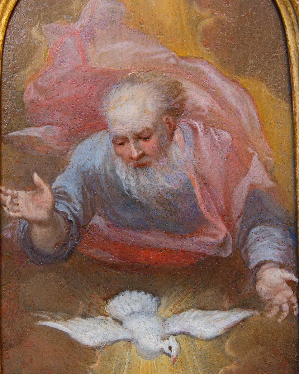 17th Century, God The Father And The Holy Spirit-photo-2