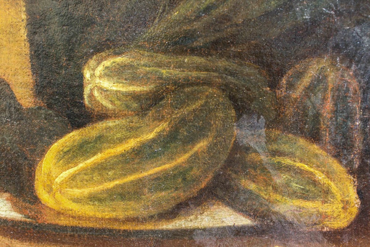Nicola Levoli (Rimini, 1728 - 1801), attr., Nature morte avec poissons et crustacés-photo-2
