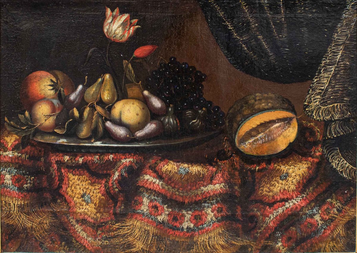 Francesco Fieravino, Known As “il Maltese” (malta 1611 – Rome 1654), Attributed To Him, Still Life With Armor-photo-2