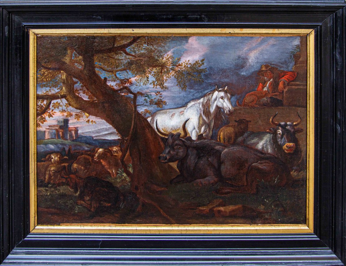 Flemish Painter In Rome, 17th Century, Armenti