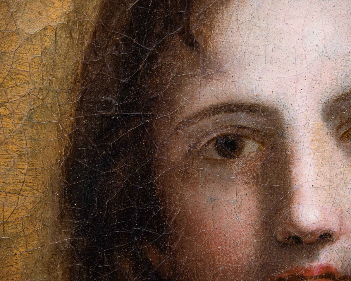 École du XVIe-XVIIe siècle, Le Christ Bénissant-photo-1