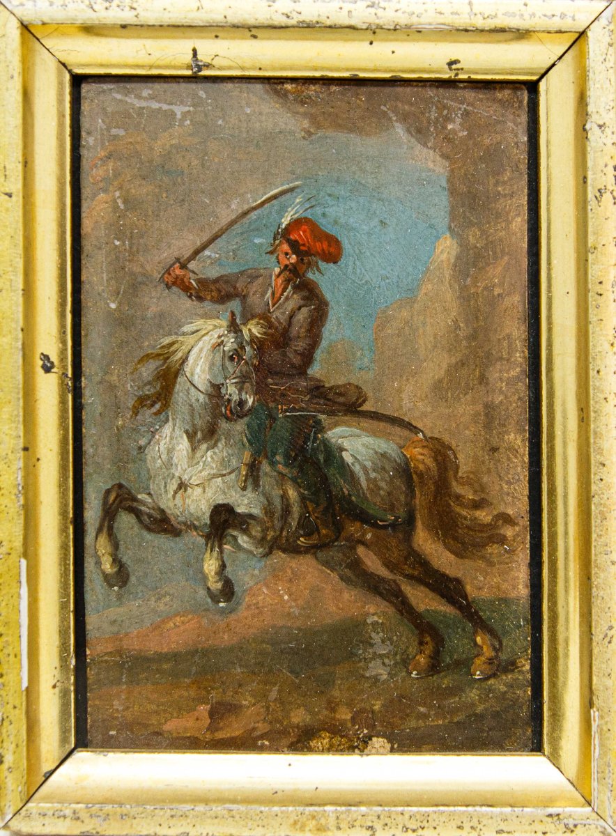 August Querfurt (1696, Wolfenbüttel – 1761, Vienna), Attributed To, Compositions With Knights-photo-4