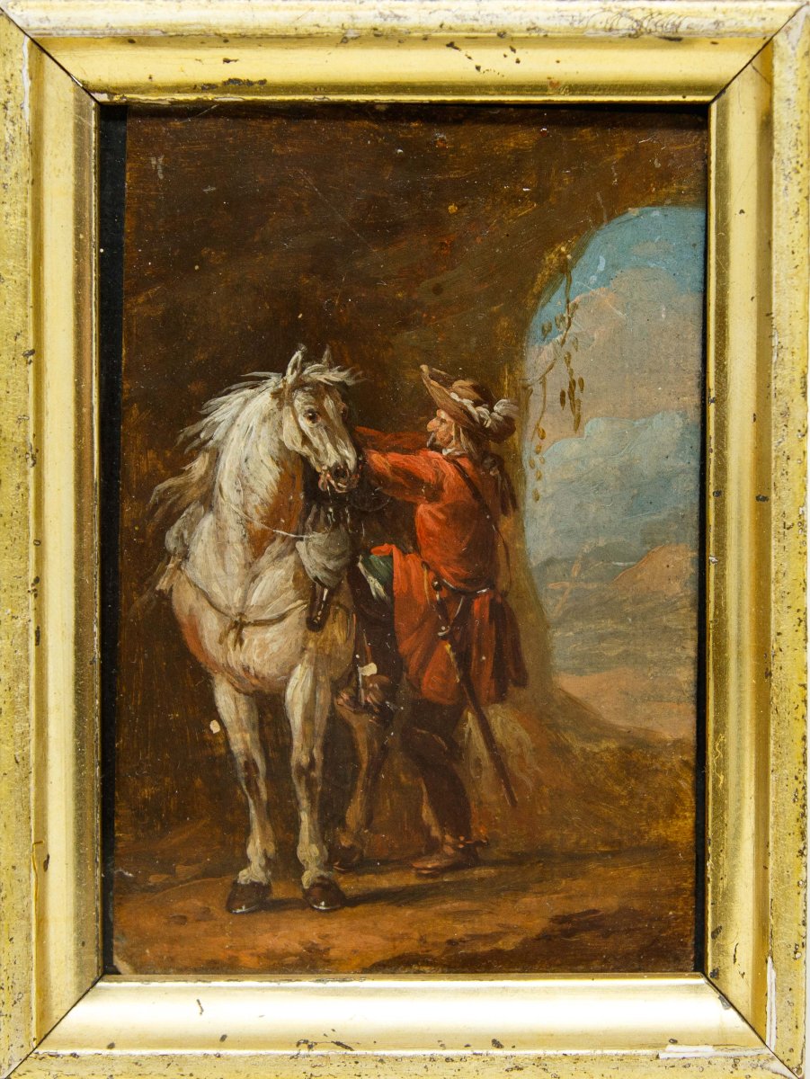 August Querfurt (1696, Wolfenbüttel – 1761, Vienna), Attributed To, Compositions With Knights-photo-3