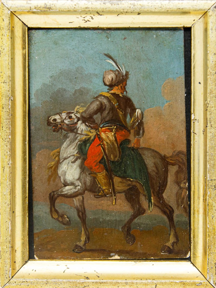 August Querfurt (1696, Wolfenbüttel – 1761, Vienna), Attributed To, Compositions With Knights-photo-4
