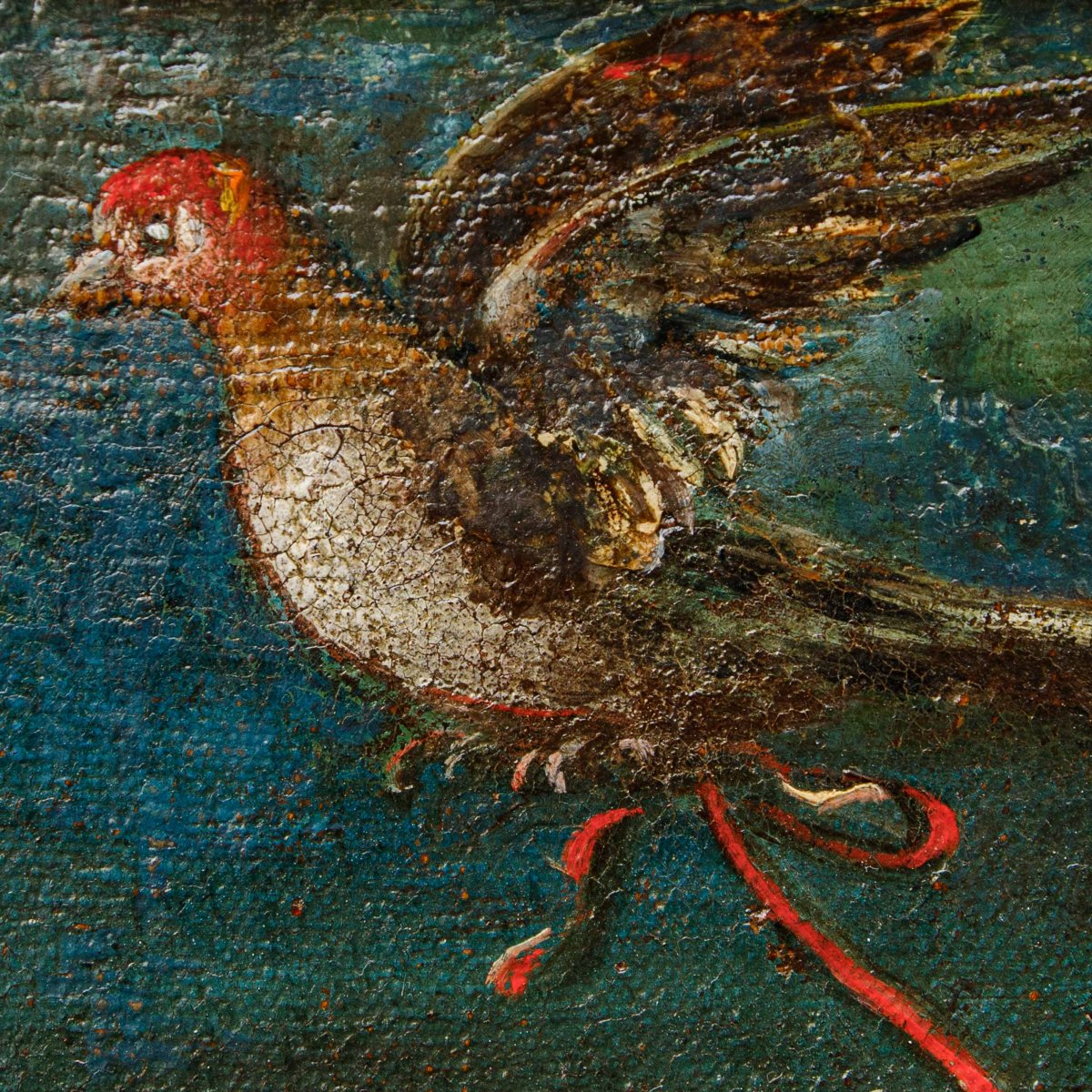 XVIIe siècle, Enfant jouant avec l’oiseau -photo-2