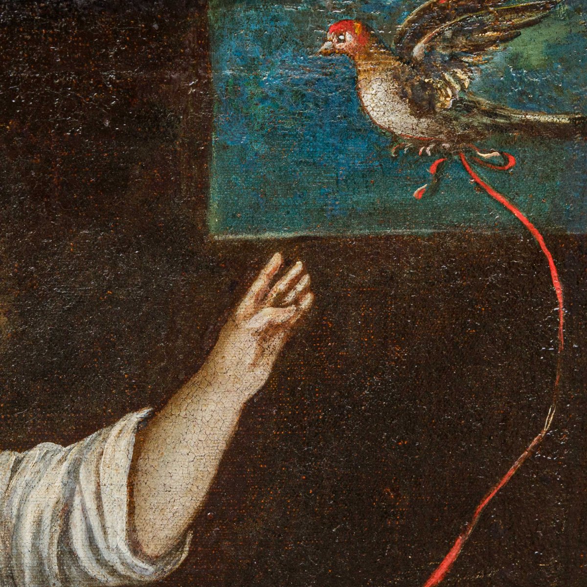 XVIIe siècle, Enfant jouant avec l’oiseau -photo-4