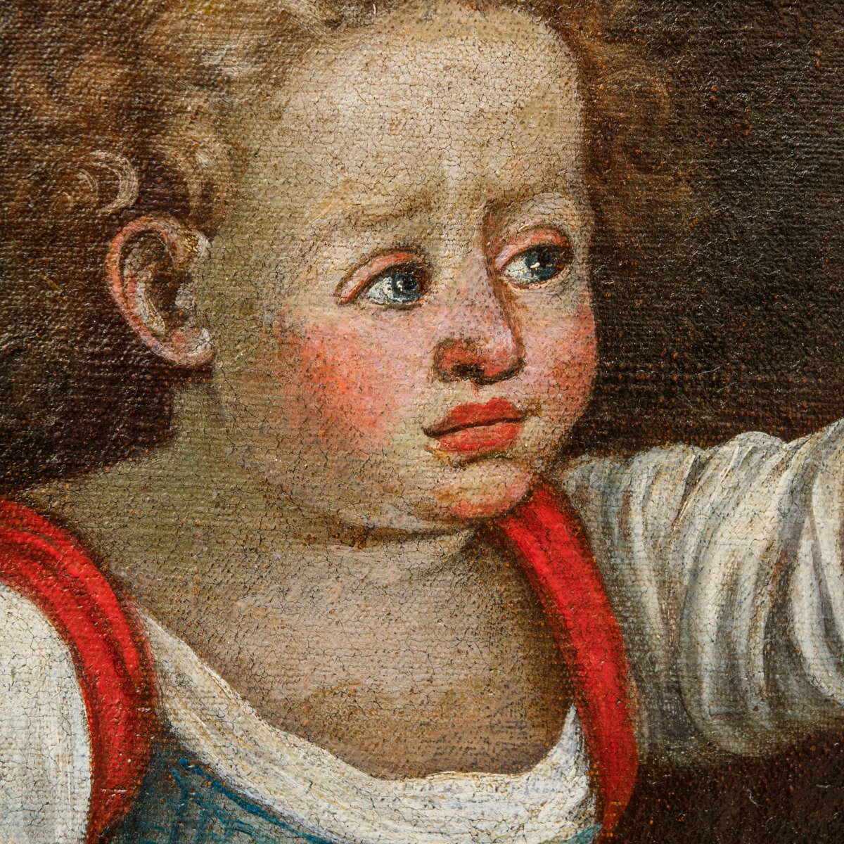 XVIIe siècle, Enfant jouant avec l’oiseau -photo-5