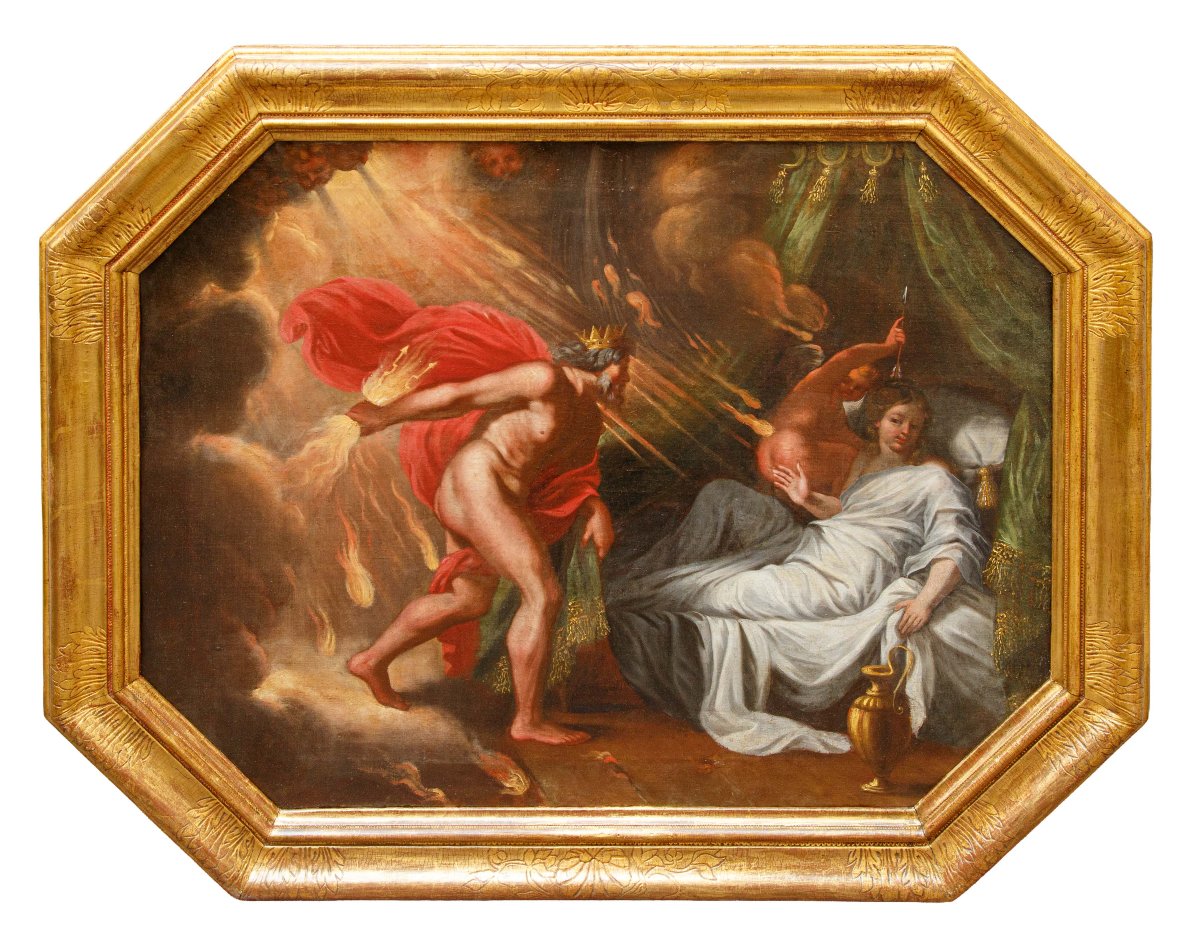 Abraham Van Diepenbeeck (1596–1675), Jupiter Appears To Semele