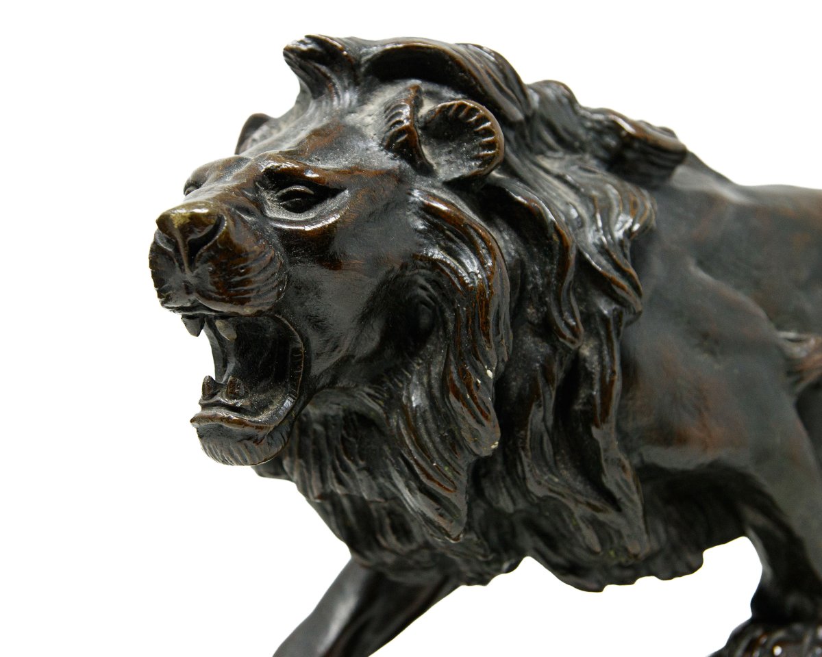 Thomas François Cartier (marseille, 1879 – Saint-vallier, 1936), Lion And Panther-photo-3