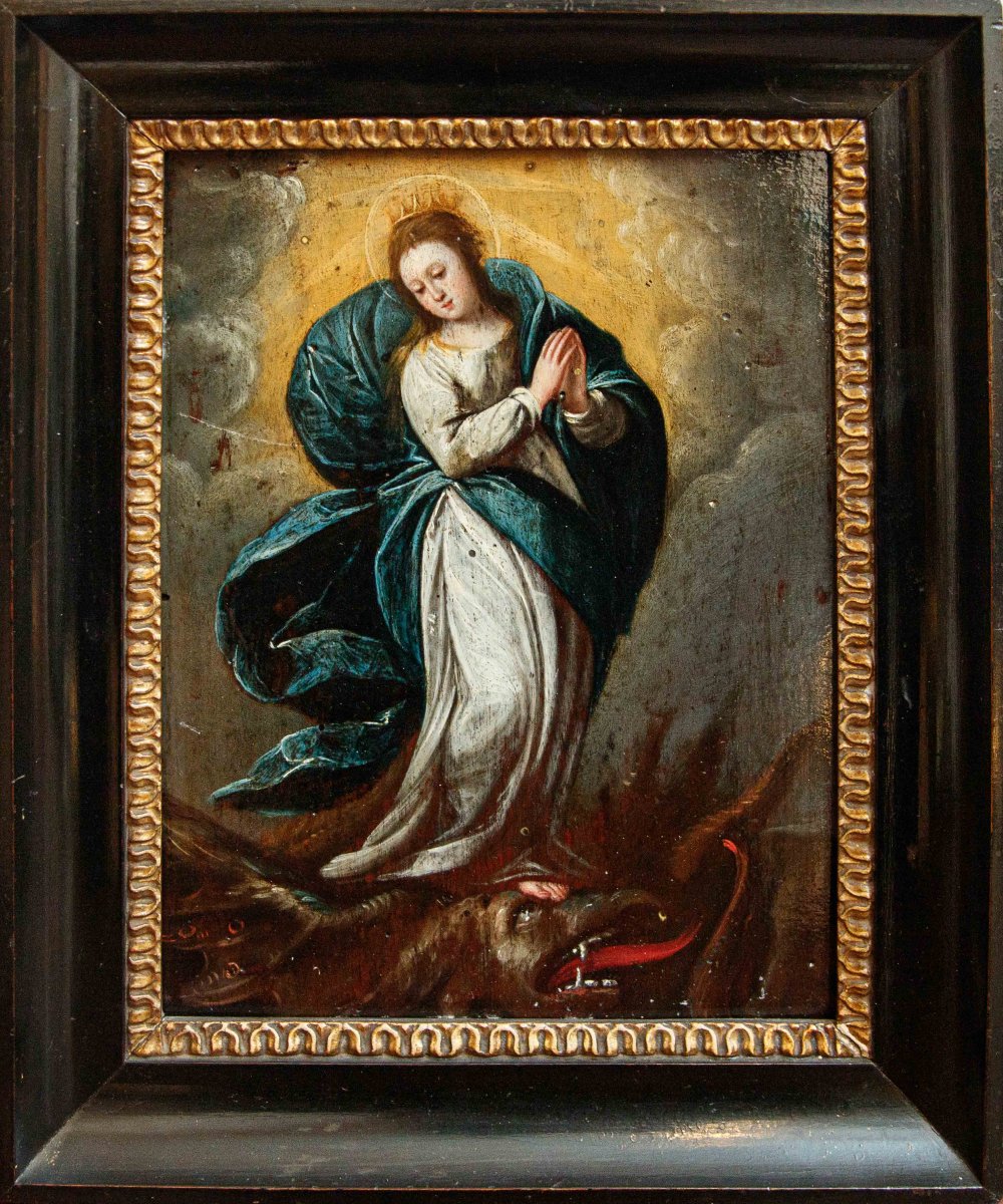 Atelier de Carlo Francesco Nuvolone (Milan, 1609  - 1662), Immaculée
