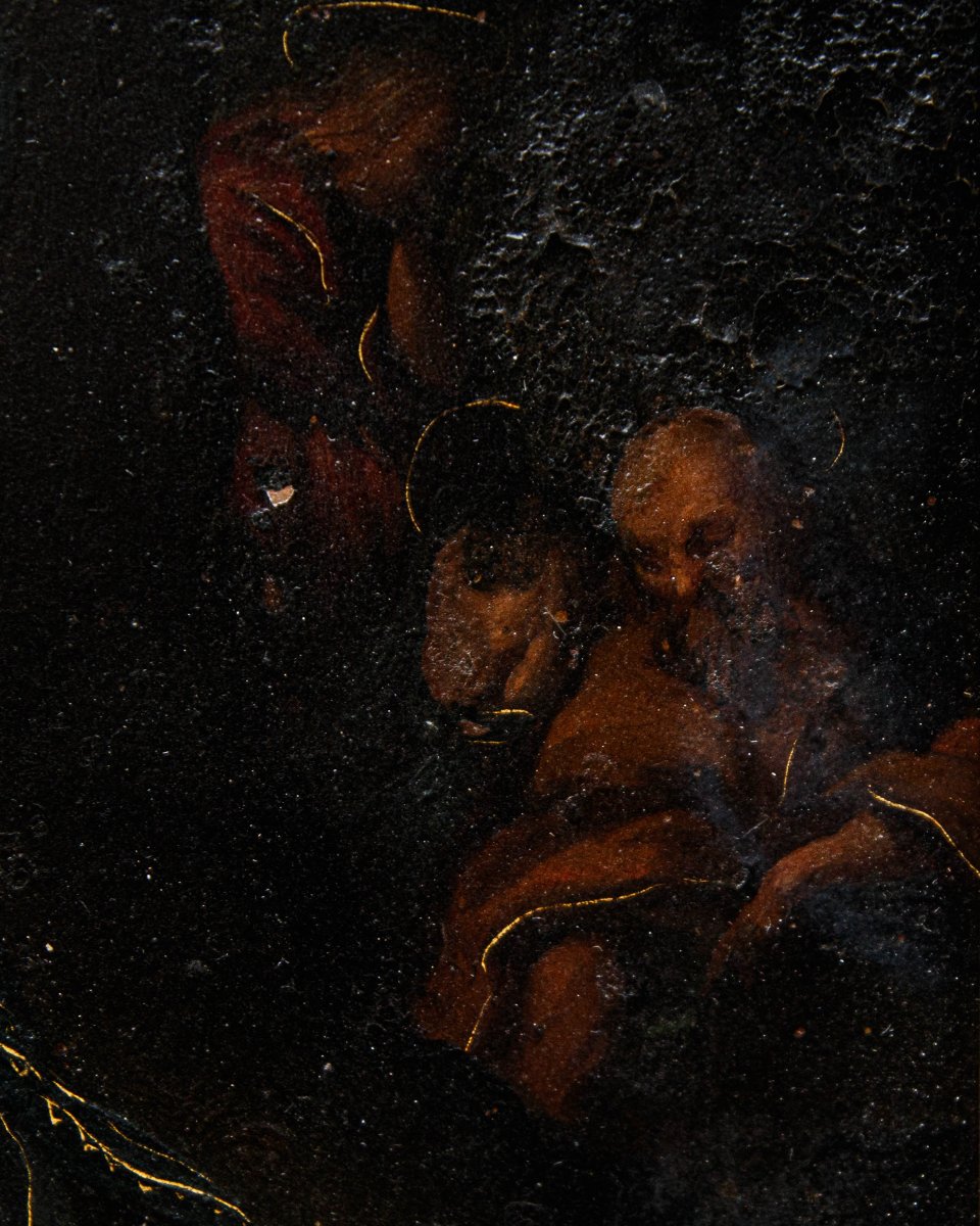 Le disciple d’Antonio Allegri, dit Correggio (1489 - 1534), Prière dans le jardin-photo-7