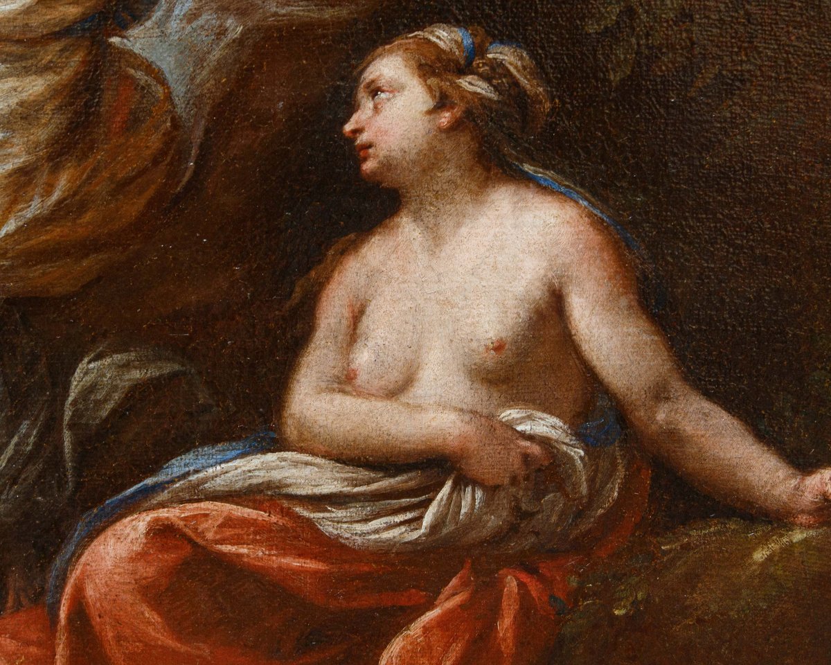Carlo Francesco Nuolone (milan, 1609–1662), The Angel’s Appearance To Hagar And Ishmael-photo-4
