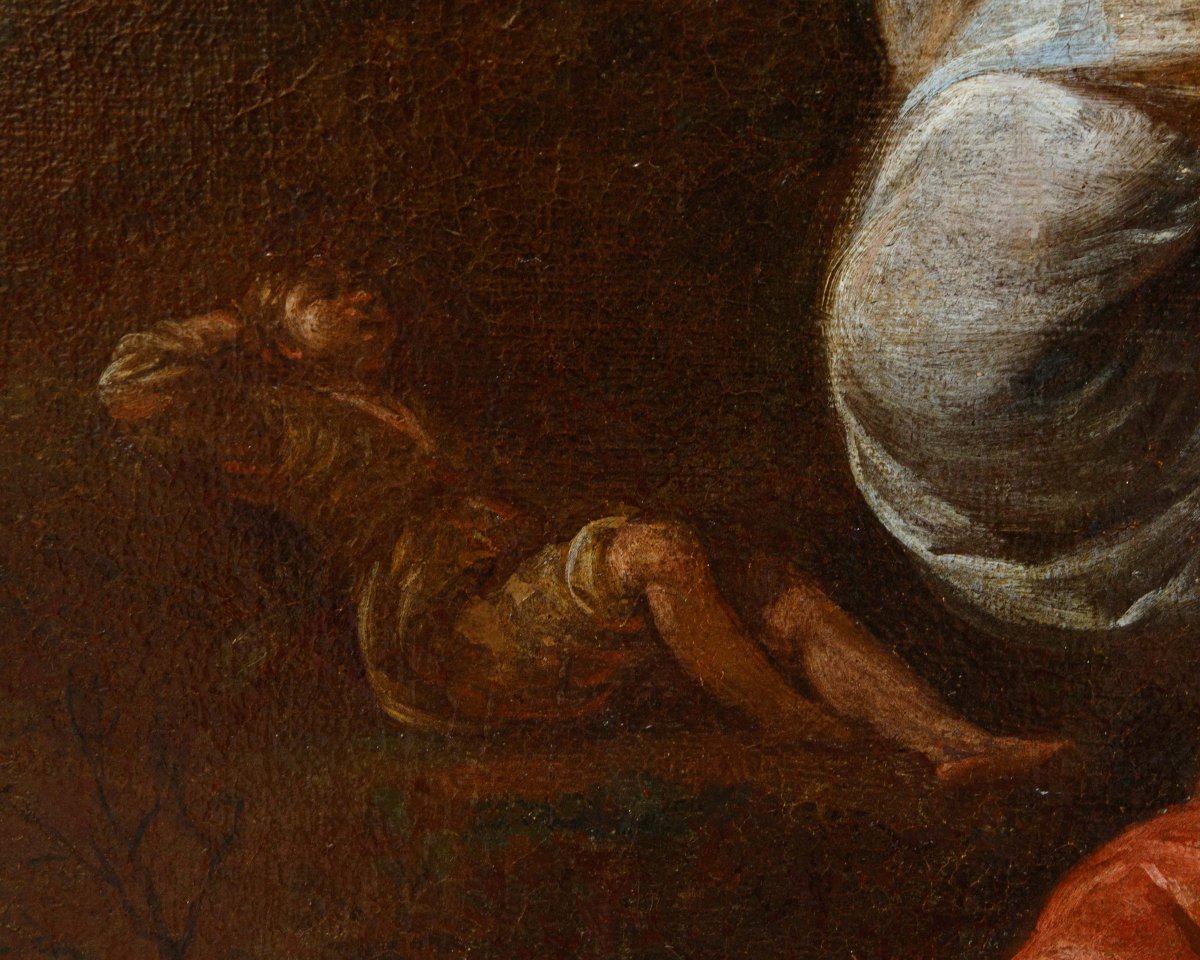 Carlo Francesco Nuolone (milan, 1609–1662), The Angel’s Appearance To Hagar And Ishmael-photo-7