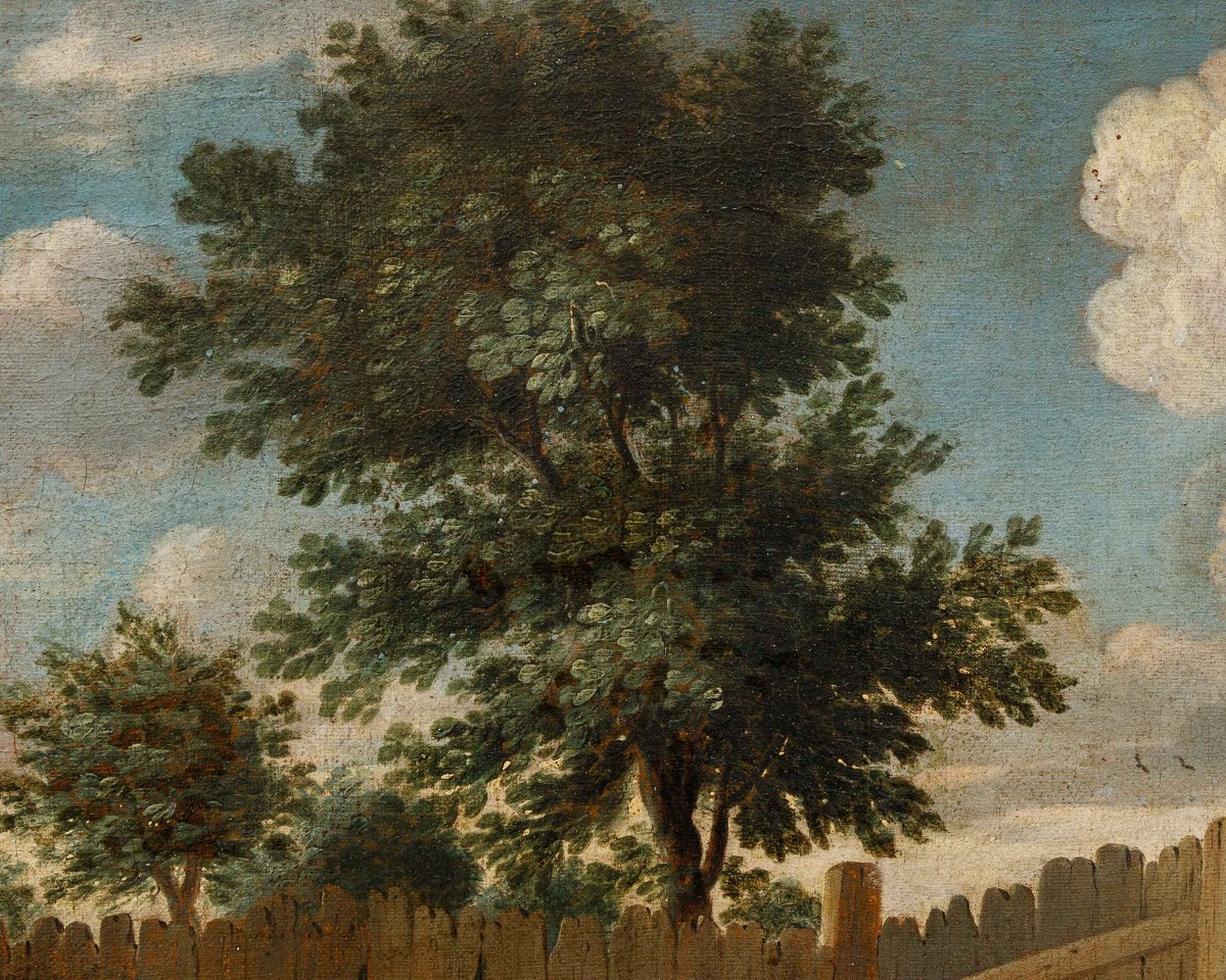 David Teniers le Jeune (Anvers, 1610 - Bruxelles, 1690), atelier de, Fête de village-photo-7