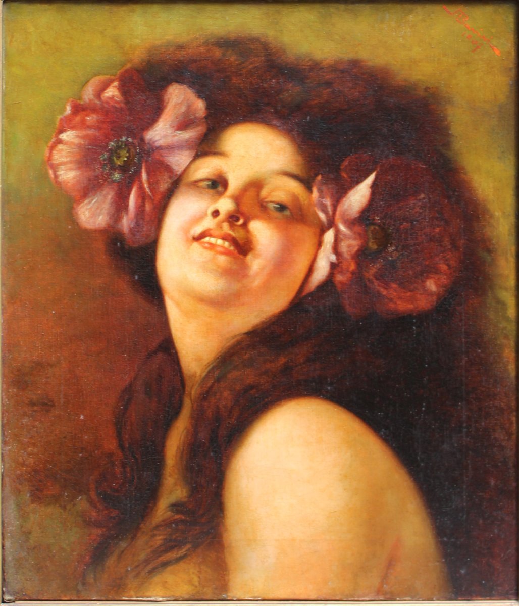 20th Century, Portrait Of A Young Girl-photo-2