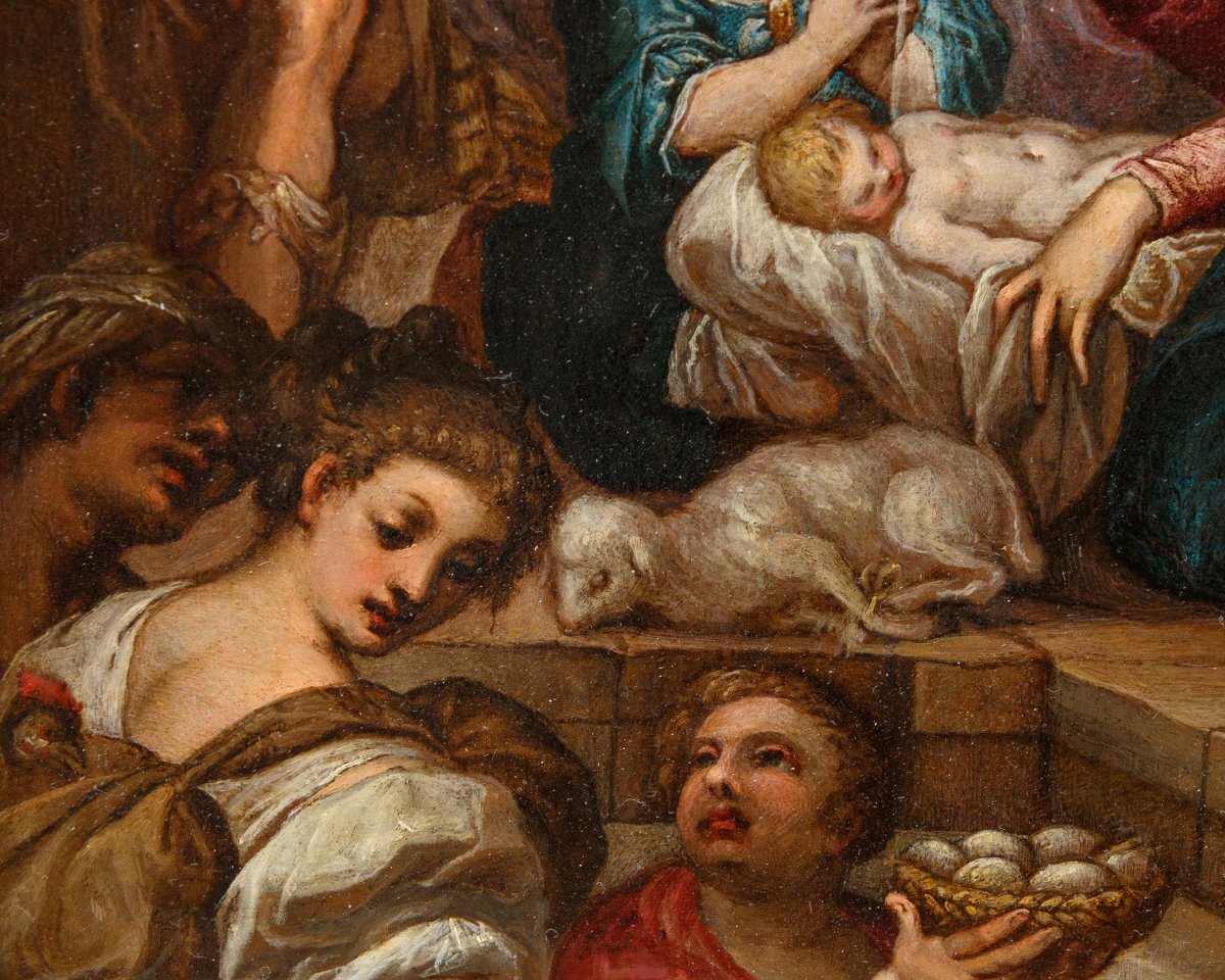 Last Quarter Of The 16th Century, Adoration Of The Shepherds-photo-4