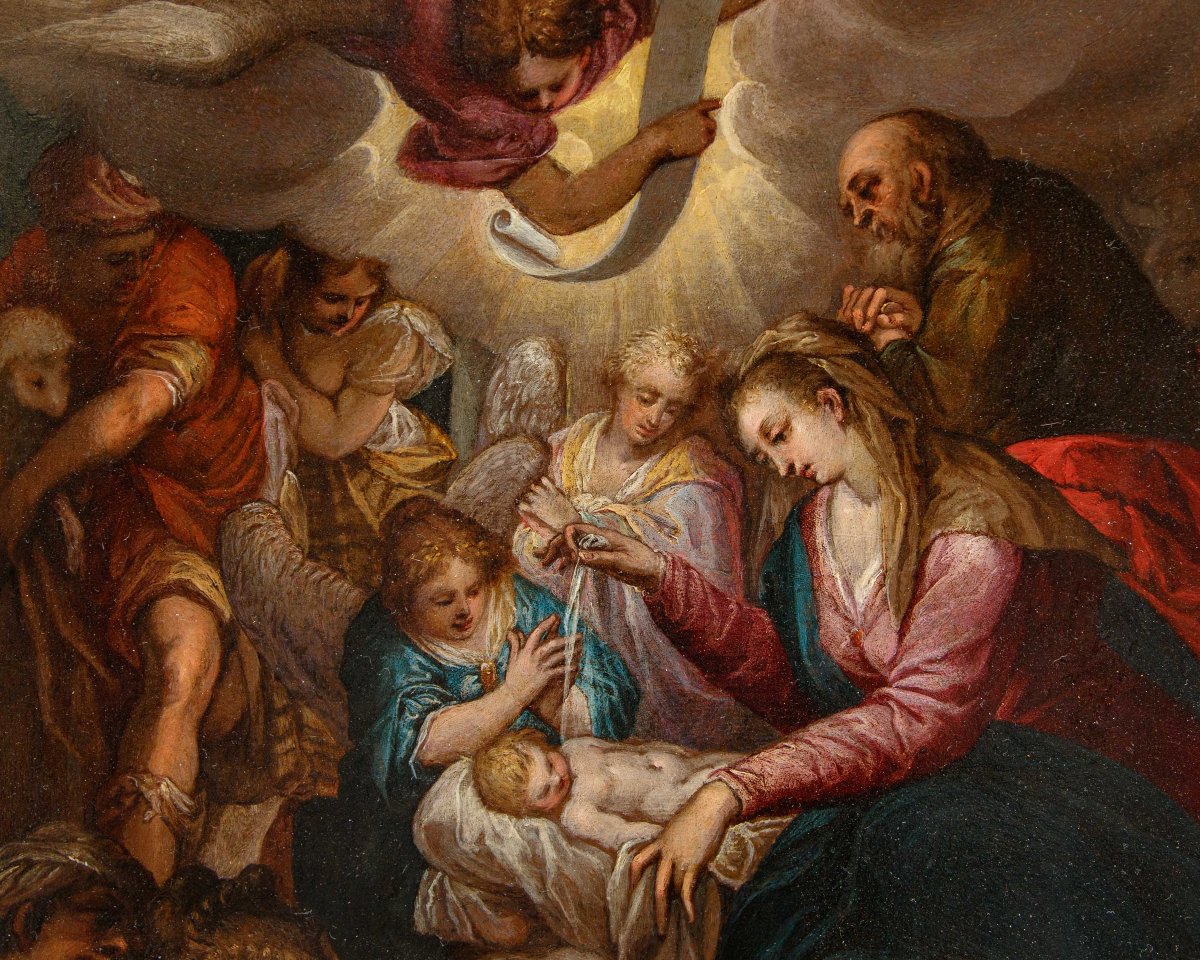 Last Quarter Of The 16th Century, Adoration Of The Shepherds-photo-8