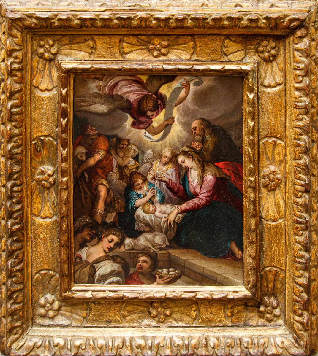 Last Quarter Of The 16th Century, Adoration Of The Shepherds