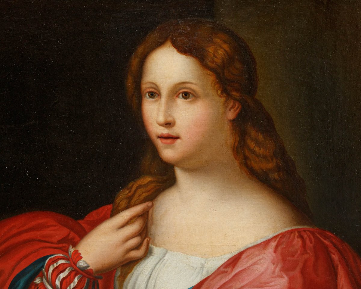 19th Century, By Palma Il Vecchio, *la Bella*-photo-2