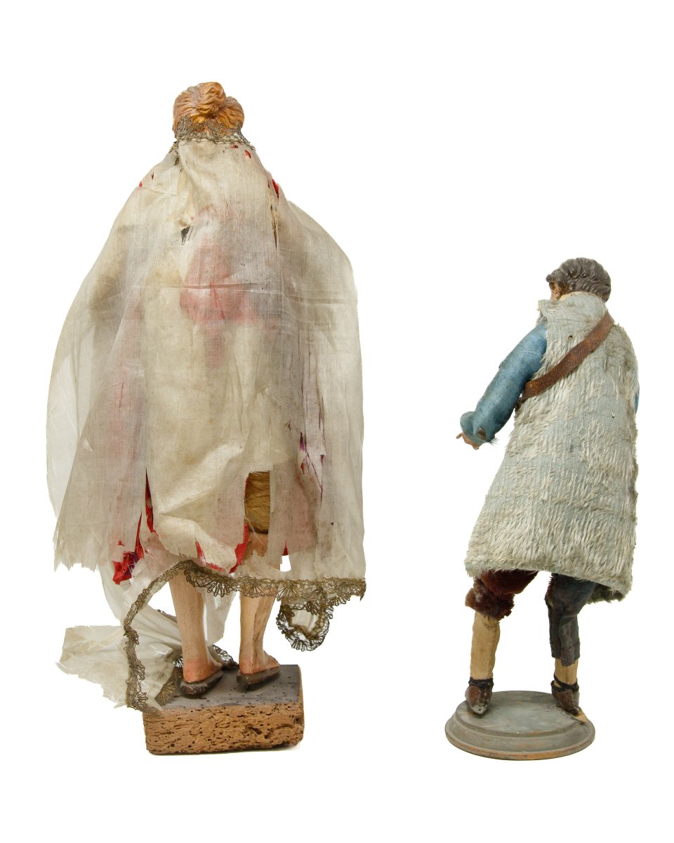 Naples, XVIIIe siècle, Figures de la crèche-photo-4