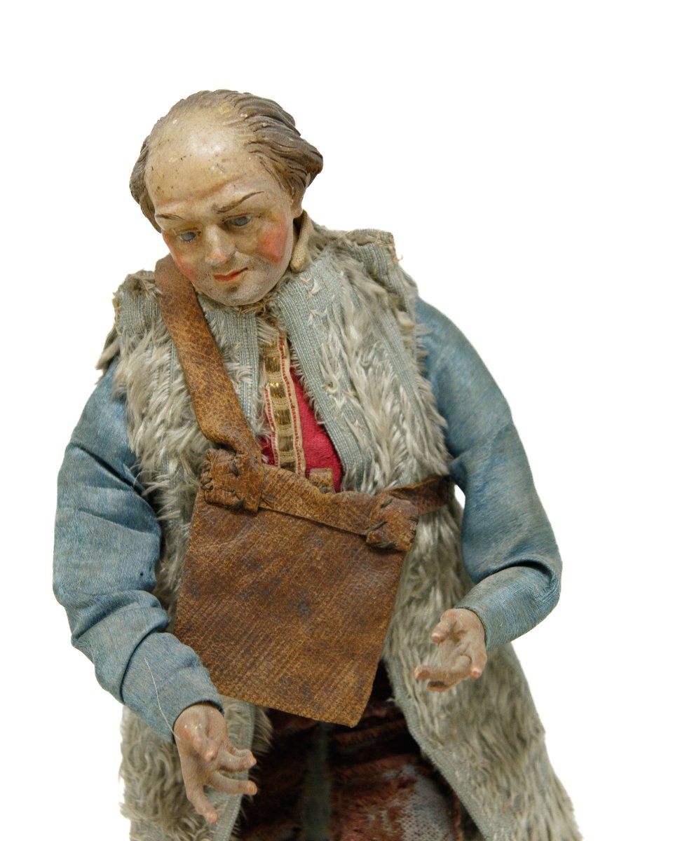 Naples, XVIIIe siècle, Figures de la crèche-photo-2