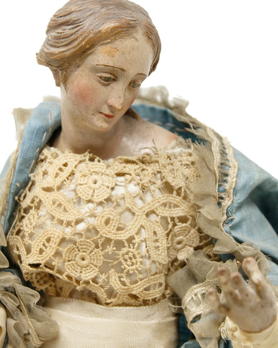 Naples, XVIIIe siècle, Figures de la crèche napolitaine -photo-2