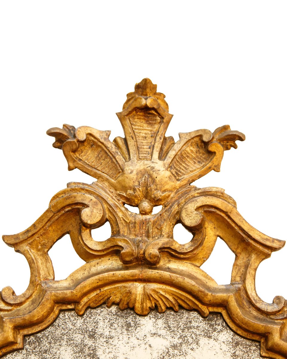 18th Century. Pair Of Mirrors-photo-4