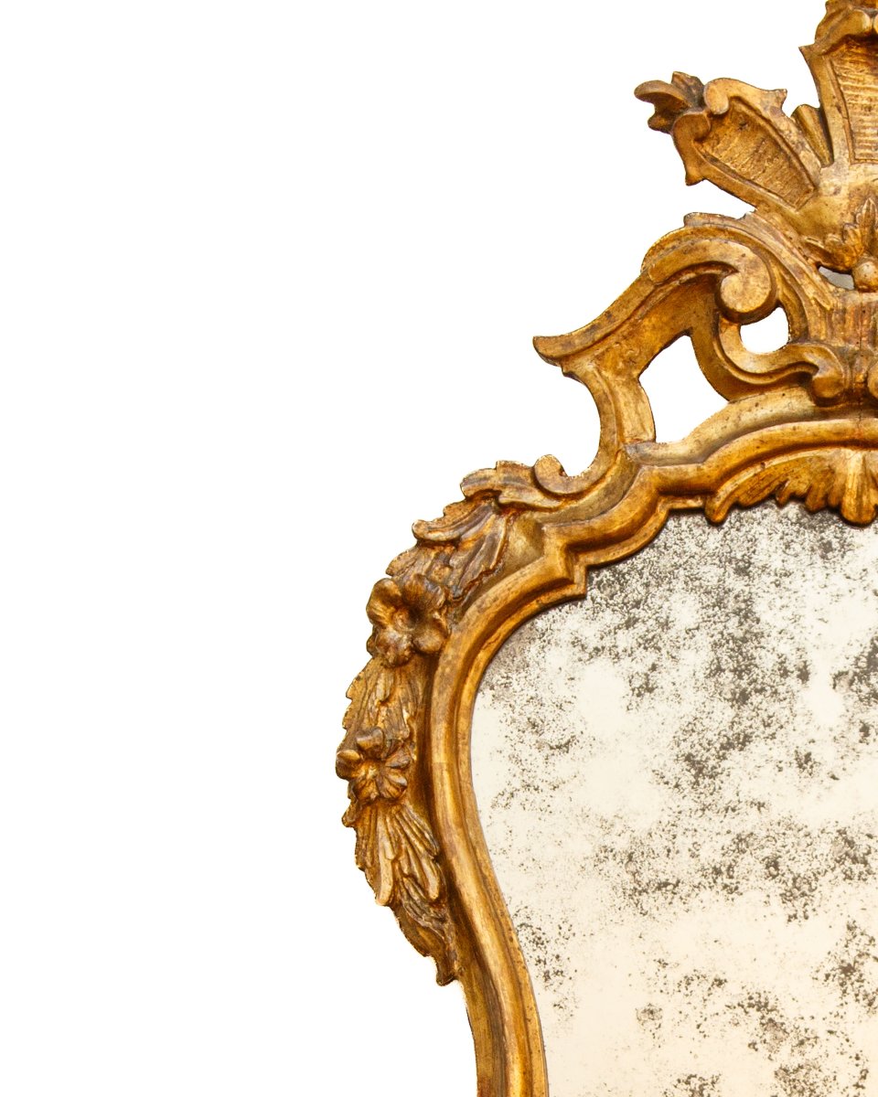 18th Century. Pair Of Mirrors-photo-8