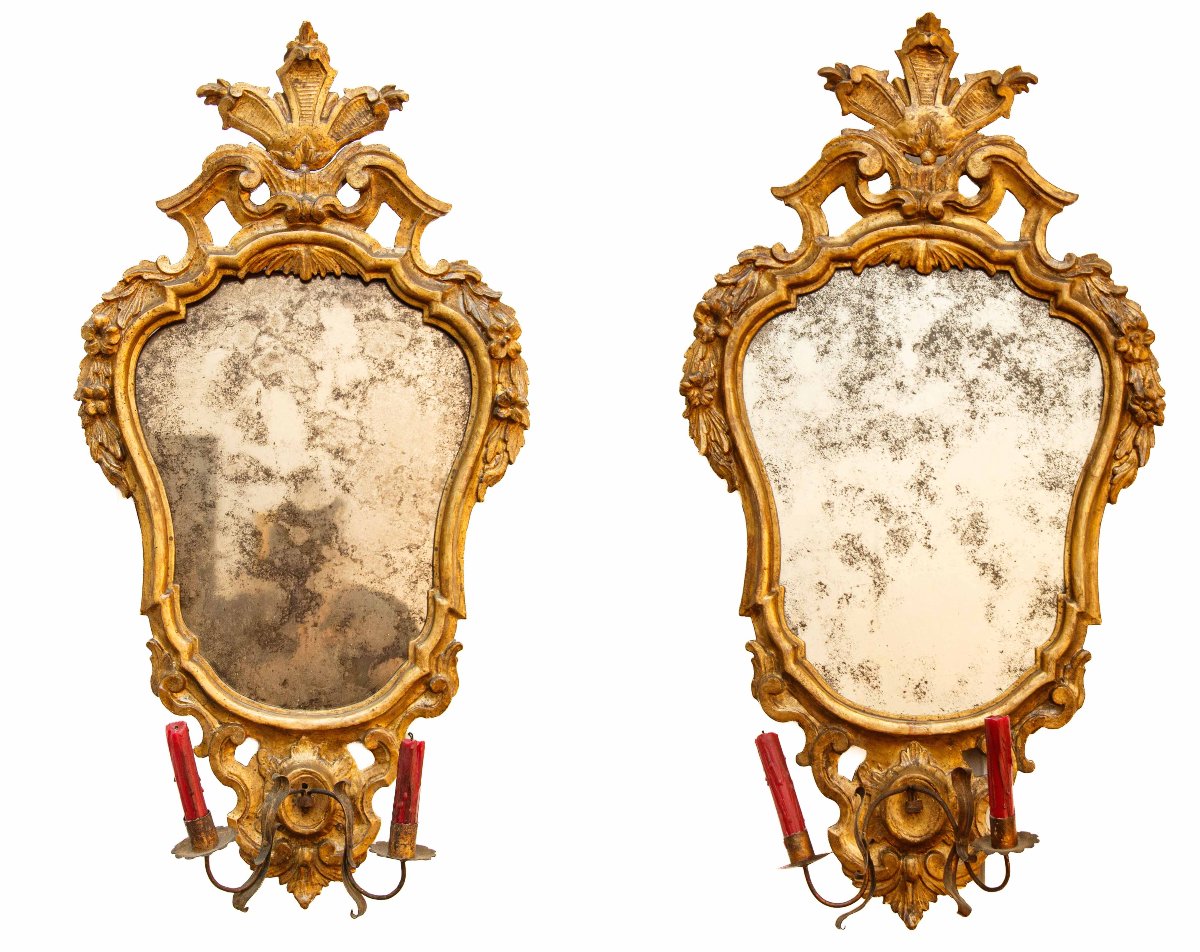 18th Century. Pair Of Mirrors