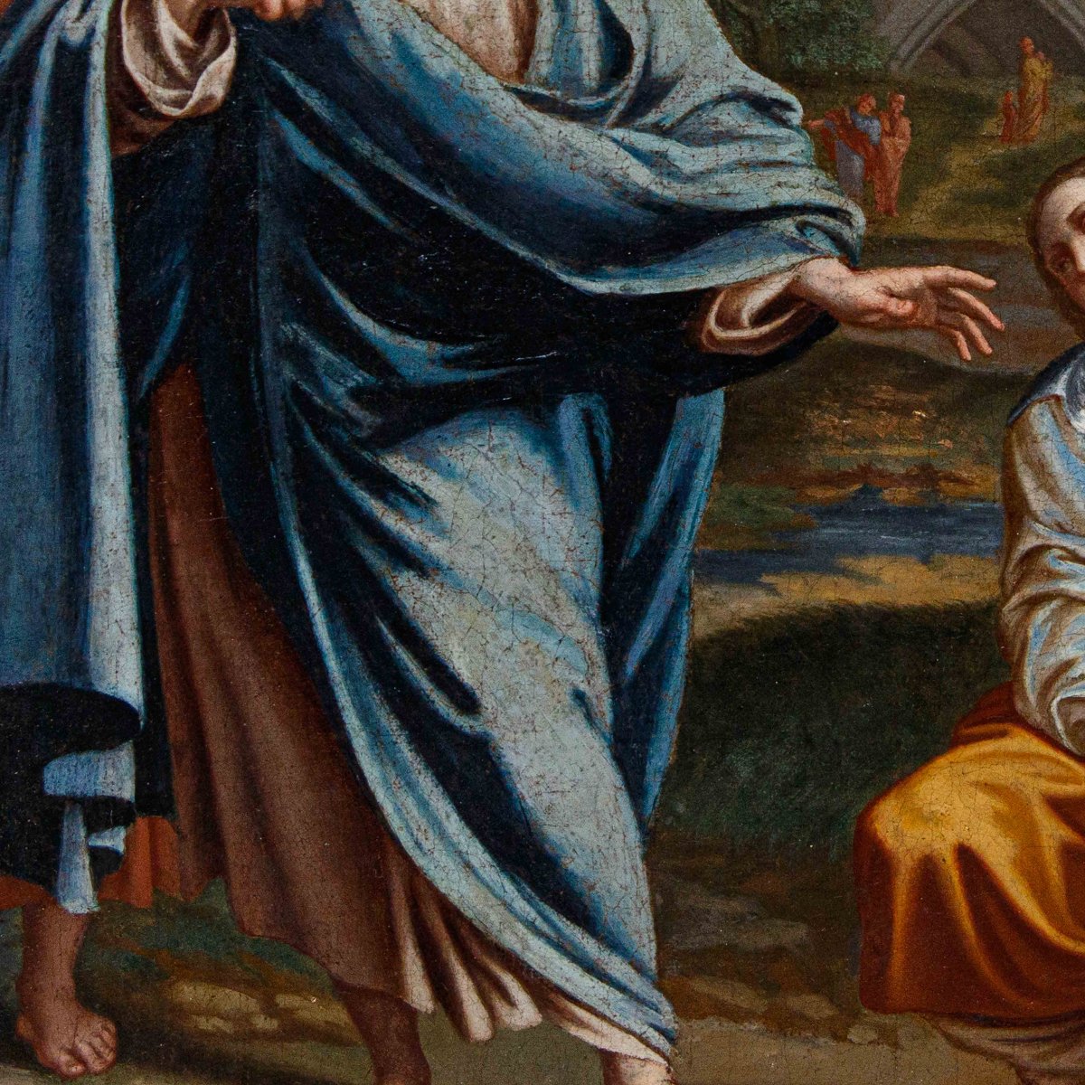 A Follower Of Annibale Carracci (bologna, 1560 – Rome, 1609), 17th Century, Christ And The Canaanite Woman-photo-8