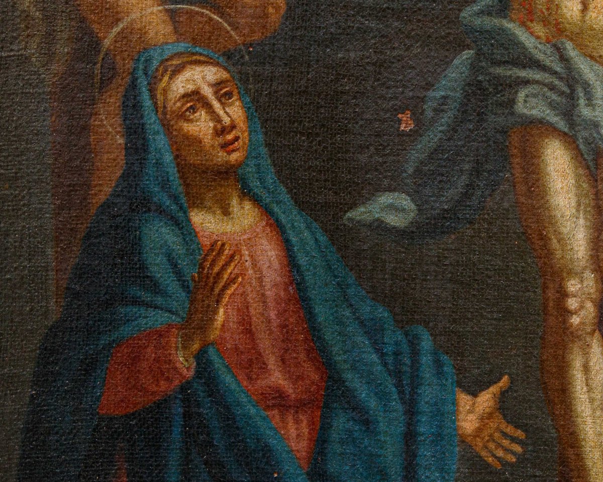 Roman School, 17th Century, The Crucifixion-photo-1