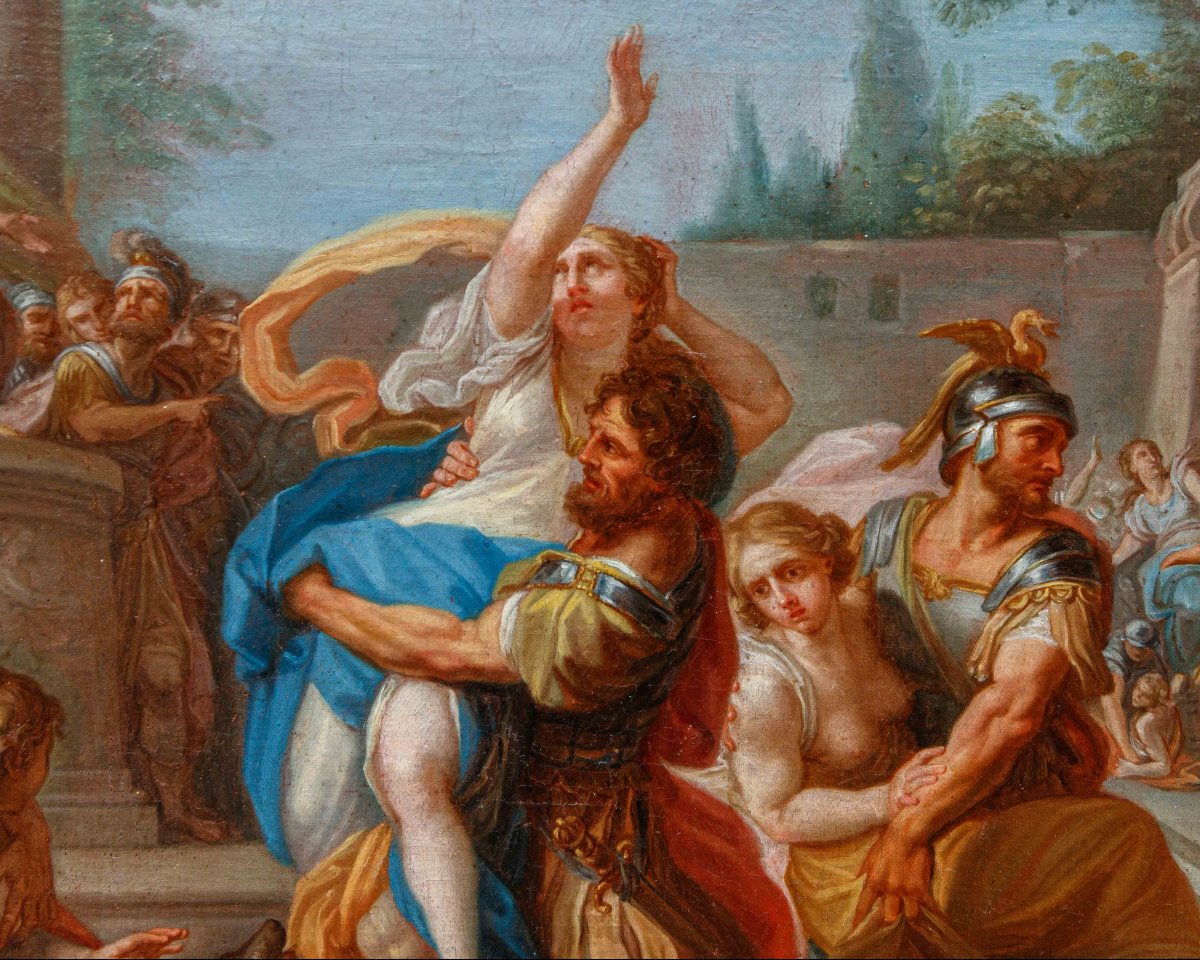 Placido Costanzi (1702–1759), The Rape Of The Sabine Women-photo-5