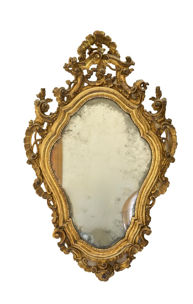 Veneto, 18th Century, Pair Of Mirrors-photo-2